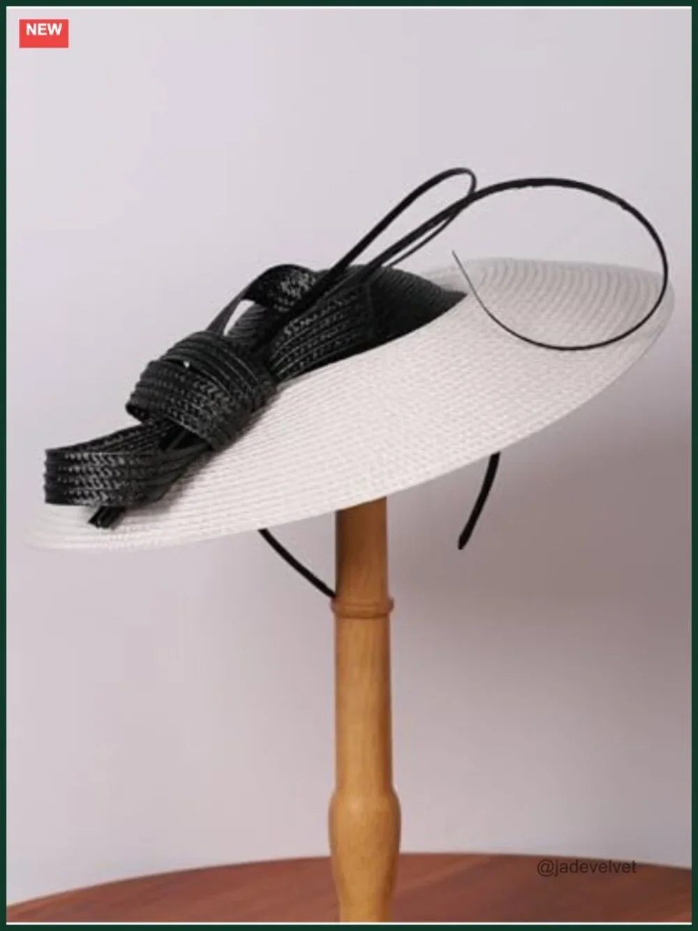 Vintage Fascinator Pillow Hat for Women, Fedora Wide Brim, Adjustable